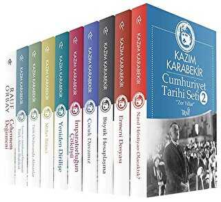 Cumhuriyet Tarihi Seti 2 - Zorlu Yıllar 10 Kitap