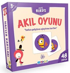 Blue Focus Cute Birds - Akıl Oyunu 48 Parça - Blue Focus Yayınları