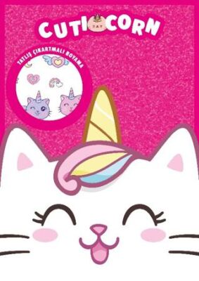 Cuticorn Çıkartmalı Boyama Kitabı - 1
