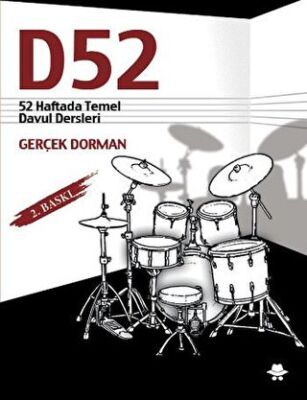 D52 - 52 Haftada Temel Davul Dersleri kapağı