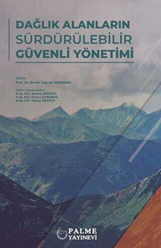 Dağlık Alanların Sürdürülebilir Güvenli Yönetimi - 1