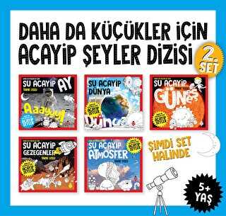 Daha Da Küçükler İçin Acayip Şeyler Seti 2 5 Kitap - Uğurböceği Yayınları