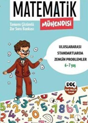 Dahi Olacak Çocuk Yayınları Matematik Mühendisi 6 - 7 Yaş - Tamamı Çözümlü Zor Soru Bankası - Dahi Olacak Çocuk Yayınları
