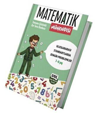 Dahi Olacak Çocuk Yayınları Matematik Mühendisi 7 - 8 Yaş - Tamamı Çözümlü Zor Soru Bankası