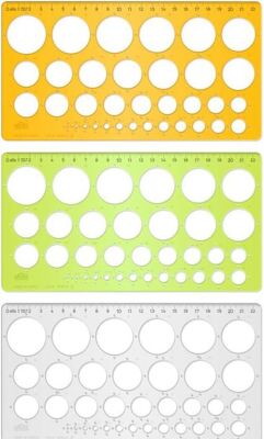 Hatas Daire Şablonu 1-35 Mm Ekonomik - 1