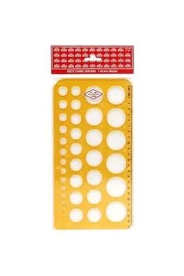 Hatas Daire Şablonu 1-35 Mm Ekonomik - 2