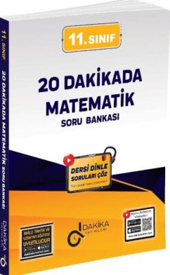 Dakika Yayınları Dakika 11. Sınıf Matematik Soru Bankası - 1