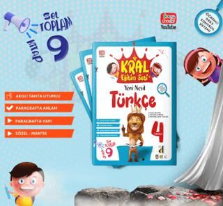 Damla Yayınevi - Bayilik Yeni Nesil Kral Eğitim Seti 4 - 1