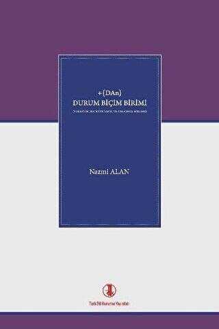+DAn Durum Biçim Birimi - Türk Dil Kurumu Yayınları