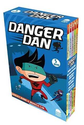 Danger Dan Seti 5 Kitap Takım