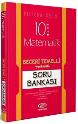 Data Yayınları 10. Sınıf Matematik Beceri Temelli Soru Bankası - 1