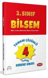 Data Yayınları 2. Sınıf Bilsem Tamamı Çözümlü Fasikül 4 Deneme Sınavı - 2