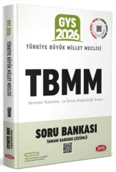 Türkiye Büyük Millet Meclisi TBMM GYS Ortak Konular Soru Bankası - Data Yayınları