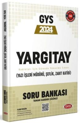 Yargıtay GYS Soru Bankası Yazı İşleri Müdürü, Şeflik, Zabıt Katibi - 1