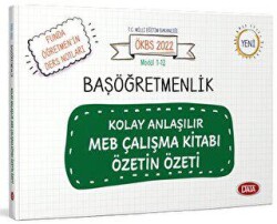 Data Yayınları 2022 ÖKBS Başöğretmenlik Kolay Anlaşılır MEB Çalışma Kitabı Özetin Özeti - Data Yayınları