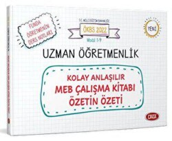 2022 ÖKBS Uzman Öğretmenlik Kolay Anlaşılır MEB Çalışma Kitabı Özetin Özeti - Data Yayınları