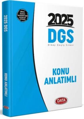 Data Yayınları 2023 DGS Konu Anlatımlı - 1