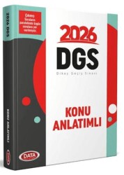 2026 DGS Konu Anlatımlı - 2