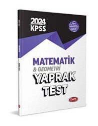 Data Yayınları KPSS Matematik Yaprak Test - Data Yayınları
