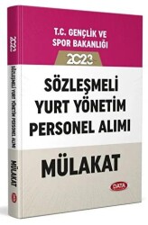 2023 T.C. Gençlik ve Spor Bakanlığı Sözleşmeli Yurt Yönetim Personel Alımı Mülakat - Data Yayınları