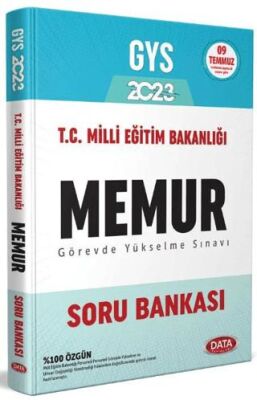 Data Yayınları T.C. Milli Eğitim Bakanlığı Memur GYS Soru Bankası - 1
