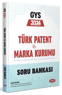 Türk Patent ve Marka Kurumu GYS Soru Bankası - 1