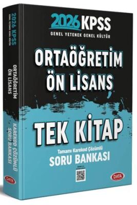 2026 KPSS Genel Yetenek - Genel Kültür Tek Kitap Ortaöğretim Ön Lisans Soru Bankası - 1