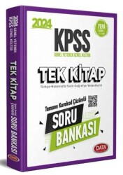 Data Yayınları KPSS Tek Kitap Soru Bankası Karekod Çözümlü - Data Yayınları