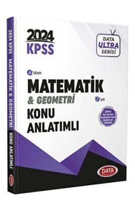 Data Yayınları KPSS Ultra Serisi Matematik - Geometri Konu Anlatımı - 1