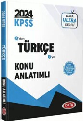 Data Yayınları KPSS Ultra Serisi Türkçe Konu Anlatımlı - 1