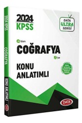 Data Yayınları Ultra Serisi KPSS Coğrafya Konu Anlatımı - 2