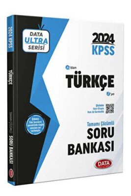 Data Yayınları Ultra Serisi KPSS Türkçe Soru Bankası - 1