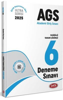 Data Yayınları 2025 AGS Fasiküllü Tamamı Çözümlü 6 Deneme Sınavı - 1