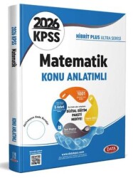 2026 KPSS Hibrit Plus Ultra Serisi Matematik Konu Anlatımlı + Dijital Eğitim Platformu Hediye - Data Yayınları