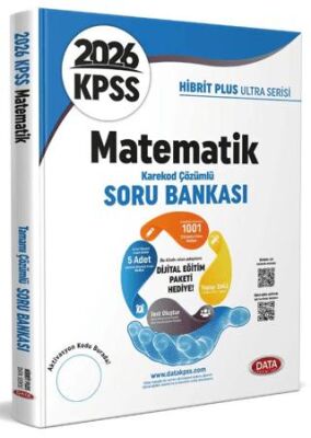 2026 KPSS Hibrit Plus Ultra Serisi Matematik Soru Bankası - Karekod Çözümlü + Dijital Eğitim Platformu - 1
