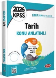2026 KPSS Hibrit Plus Ultra Serisi Tarih Konu Anlatımlı + Dijital Eğitim Platformu Hediye - Data Yayınları