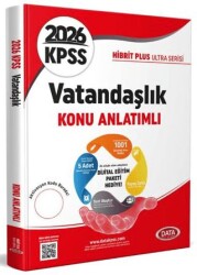 2026 KPSS Hibirt Plus Ultra Serisi Vatandaşlık Konu Anlatımlı + Dijital Eğitim Platformu Hediye - Data Yayınları