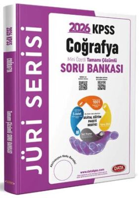 2026 KPSS Jüri Serisi KPSS Coğrafya Mini Özetli Tamamı Çözümlü Soru Bankası + Dijital Eğitim - 1