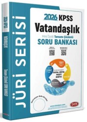 2026 KPSS Jüri Serisi Vatandaşlık Mini Özetli Tamamı Çözümlü Soru Bankası + Dijital Eğitim Platformu - Data Yayınları