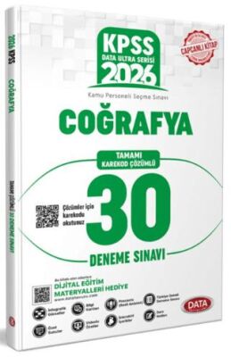 2026 KPSS Ultra Serisi Coğrafya 30 Deneme Sınavı - 1