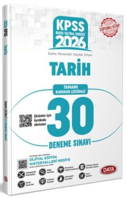 2026 KPSS Ultra Serisi Tarih Tamamı Çözümlü 30 Deneme Sınavı - 1