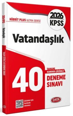 2026 KPSS Ultra Serisi Vatandaşlık 40 Deneme Sınavı - 1