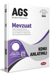Data Yayınları 2025 MEB AGS Ultra Serisi Mevzuat Konu Anlatımlı - Data Yayınları