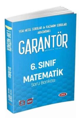 Data Yayınları 6. Sınıf Garantör Matematik Soru Bankası - 1