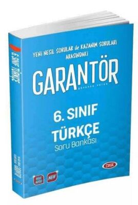 Data Yayınları 6. Sınıf Garantör Türkçe Soru Bankası - 1