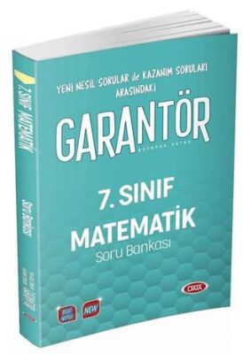 Data Yayınları 7. Sınıf Garantör Matematik Soru Bankası - 1