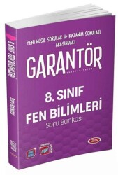 Data Yayınları 8. Sınıf Garantör Fen Bilimleri Soru Bankası - Data Yayınları