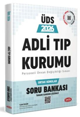 Data Yayınları Adli Tıp Kurumu 2026 ÜDS Ortak Konular Soru Bankası Tamamı Karekod Çözümlü - 1