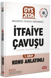 Belediye İtfaiye Çavuşu GYS 1. Grup Konu Anlatımlı - Data Yayınları