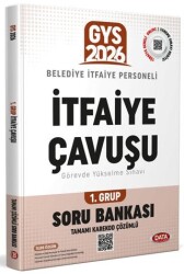 Belediye İtfaiye Personeli İtfaiye Çavuşu 1. Grup GYS Soru Bankası Tamamı Karekod Çözümlü - Data Yayınları